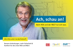 Flyer Kampagne - Deutsche Bahn / Nahverkehr Rheinland